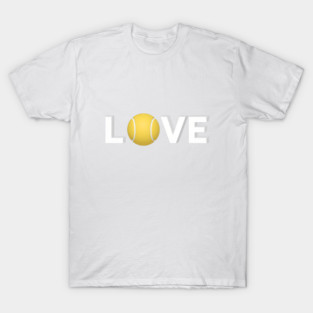 Tennis Love Fun Courtside Design for Enthusiasts T-Shirt