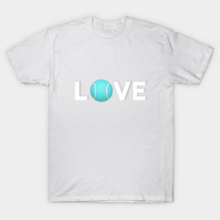 Tennis Love Fun Courtside Design for Enthusiasts T-Shirt