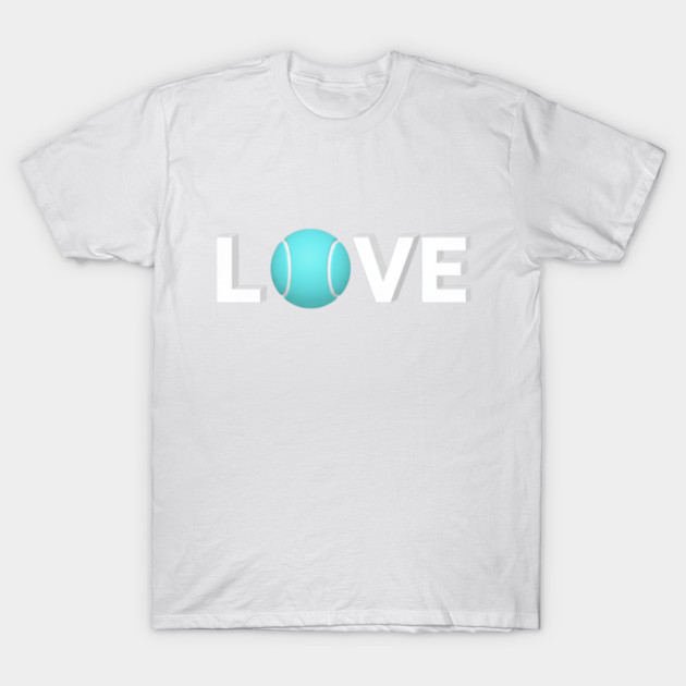 Tennis Love Fun Courtside Design for Enthusiasts T-Shirt by Art2Wear