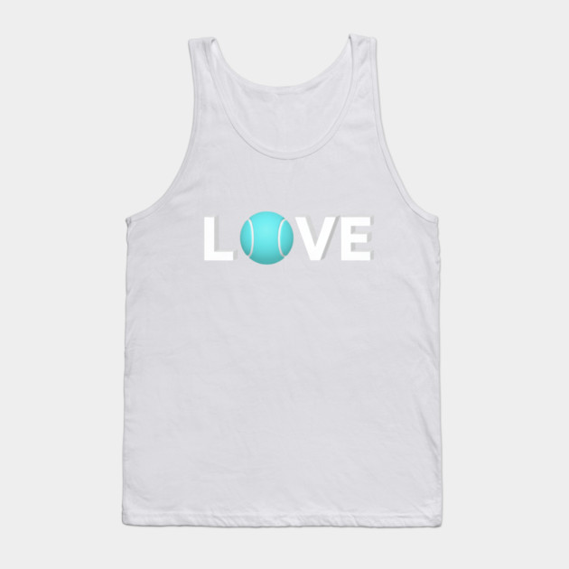 Tennis Love Fun Courtside Design for Enthusiasts Tank Top by Art2Wear