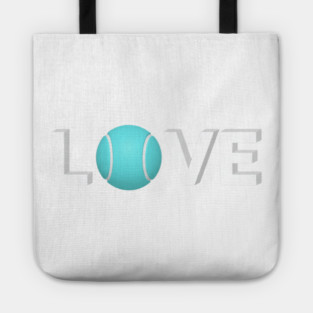 Tennis Love Fun Courtside Design for Enthusiasts Tote