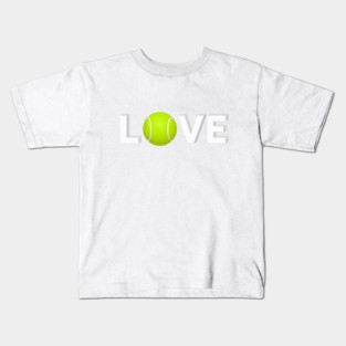 Tennis Love Design - Sports Enthusiast Accessory Kids T-Shirt