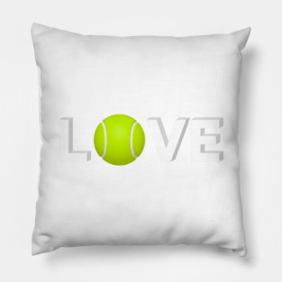 Tennis Love Design - Sports Enthusiast Accessory Pillow