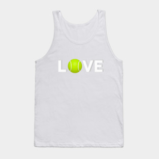 Tennis Love Design - Sports Enthusiast Accessory Tank Top
