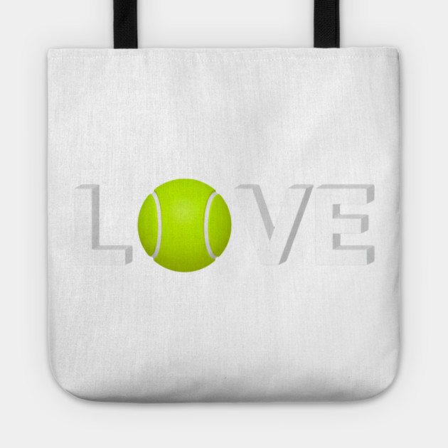 Tennis Love Design - Sports Enthusiast Accessory Tote by Art2Wear