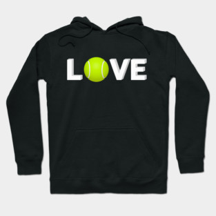 Tennis Love Design - Sports Enthusiast Accessory Hoodie