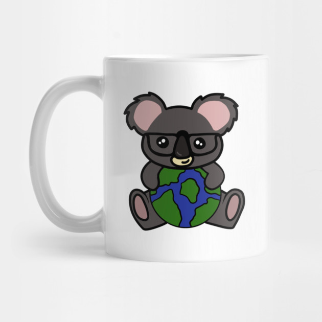 Cute Koala Bear, Earth Day Environmental Awareness by logiamerch