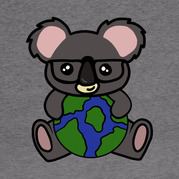 Cute Koala Bear, Earth Day Environmental Awareness by logiamerch