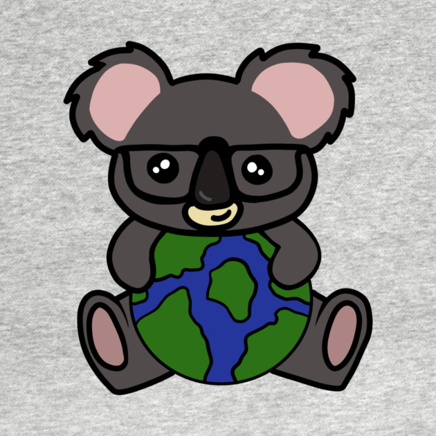 Cute Koala Bear, Earth Day Environmental Awareness by logiamerch