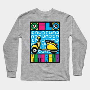 Scooter – Pop Art  - Fan Art by GW-ART Long Sleeve T-Shirt