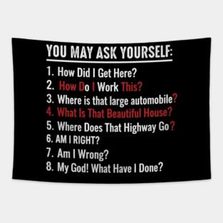 You-may-ask-yourself Tapestry