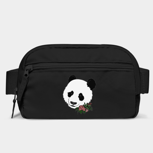 Cute Panda Bear Face Floral by logiamerch