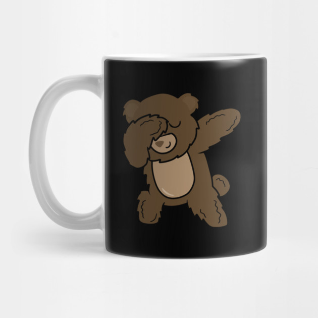 Cute Brown Bear Funny Dabbing Dance Dab by logiamerch