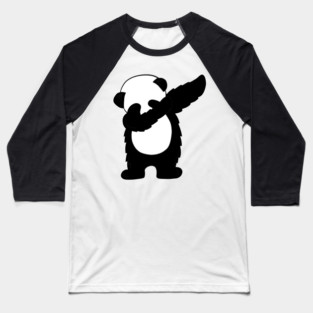 Cute Dabbing Panda Bear Dab Dance Baseball T-Shirt