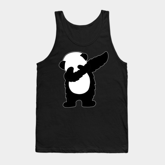 Cute Dabbing Panda Bear Dab Dance Tank Top by logiamerch