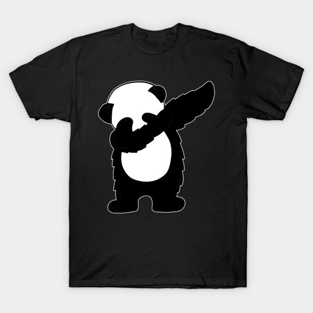 Cute Dabbing Panda Bear Dab Dance T-Shirt by logiamerch