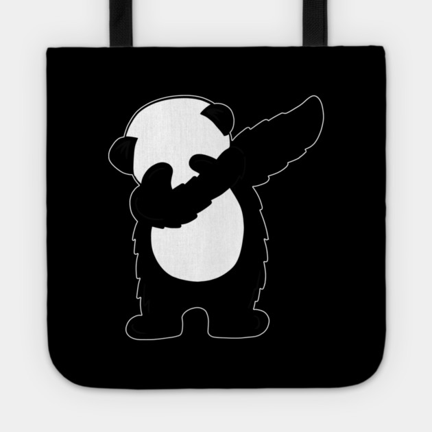 Cute Dabbing Panda Bear Dab Dance Tote by logiamerch