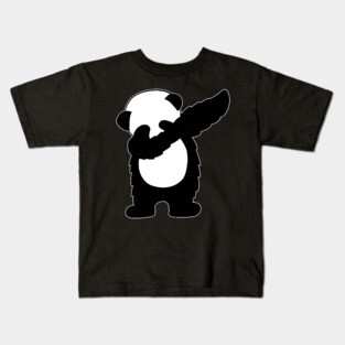 Cute Dabbing Panda Bear Dab Dance Kids T-Shirt