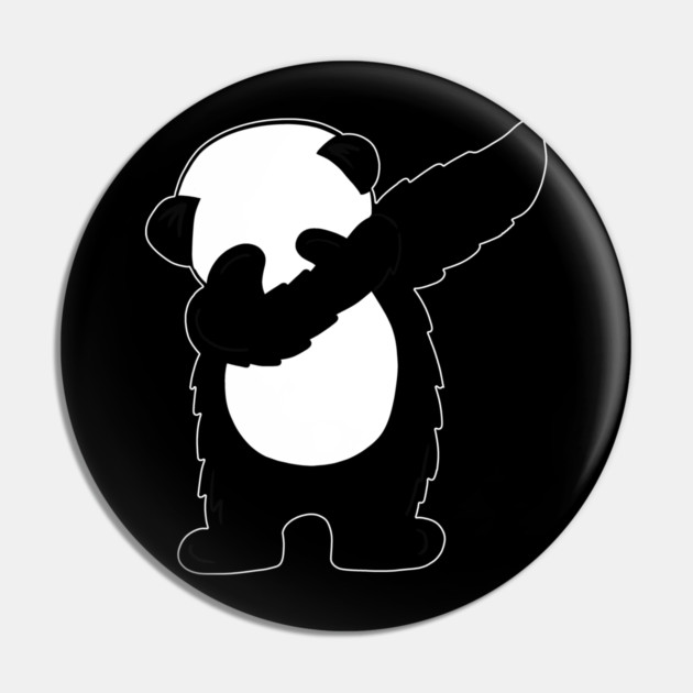 Cute Dabbing Panda Bear Dab Dance Pin by logiamerch