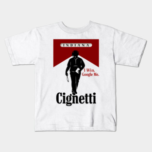 I Win Google Me - Curt Cignetti Kids T-Shirt