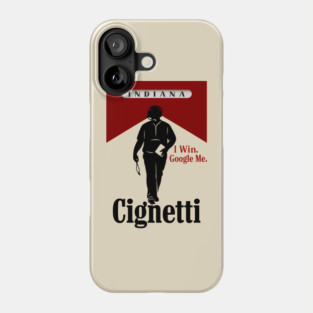 I Win Google Me - Curt Cignetti Phone Case