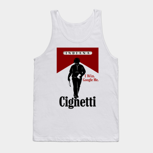I Win Google Me - Curt Cignetti Tank Top by crown_paws