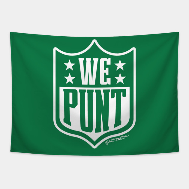 We Punt Tapestry by thedrewallen
