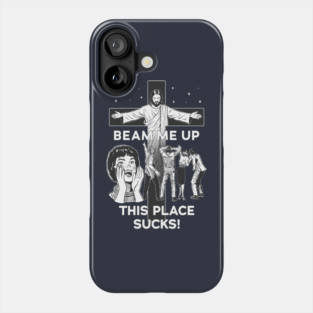 BEAM ME UP Phone Case