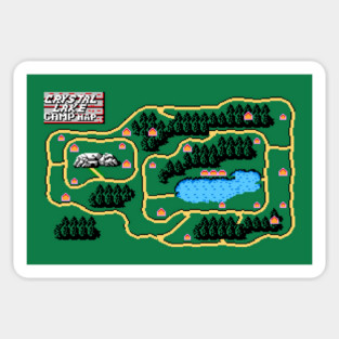 Camp Crystal Lake Sticker
