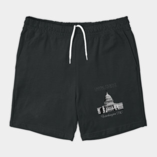 WASHINGTON D.C. CAPITOL BUILDING, ICONIC CITY PRIDE Shorts
