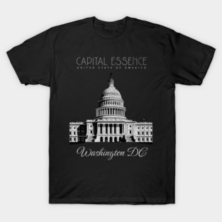 WASHINGTON D.C. CAPITOL BUILDING, ICONIC CITY PRIDE T-Shirt