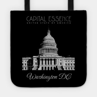 WASHINGTON D.C. CAPITOL BUILDING, ICONIC CITY PRIDE Tote
