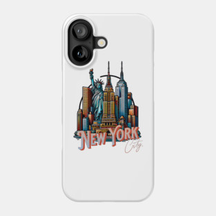 New York Statue Of Liberty. Iconic City Pride Phone Case