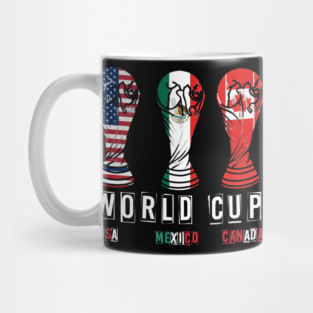 World cup 2026 USA Mexico canada Mug