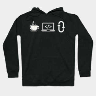 Coffee Code Repeat Hoodie