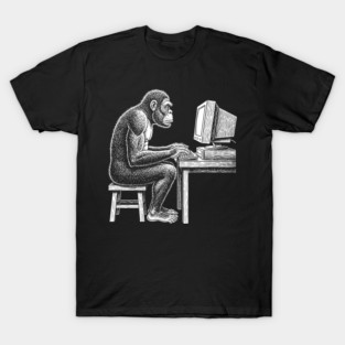 Code Monkey at Work T-Shirt