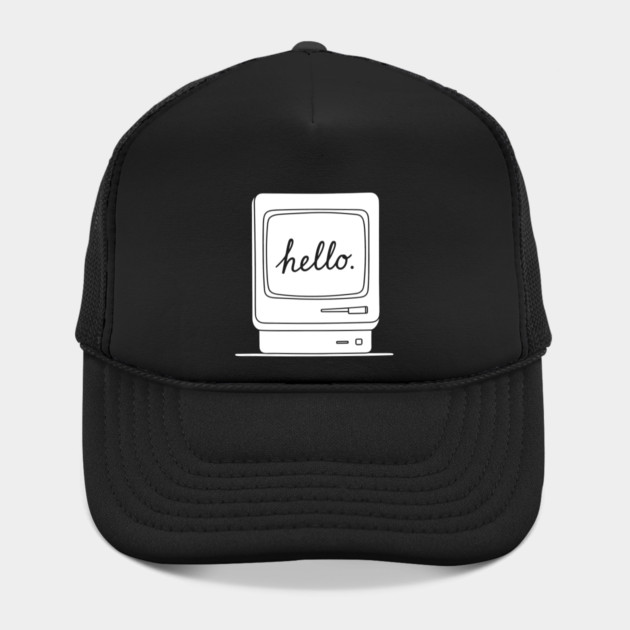 Retro Mac 'Hello.' Screen by enrynz