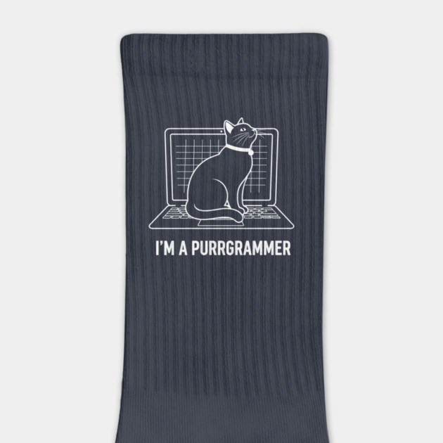 Purrrgrammer Cat by enrynz