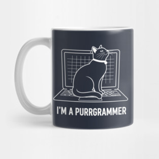 Purrrgrammer Cat Mug