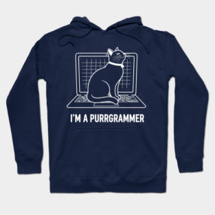 Purrrgrammer Cat Hoodie