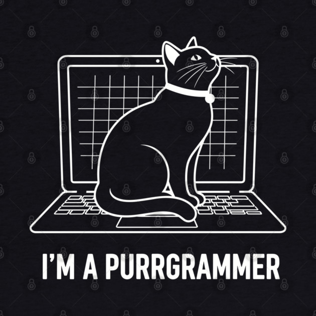 Purrrgrammer Cat by enrynz