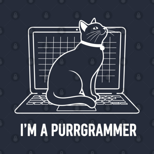 Purrrgrammer Cat by enrynz