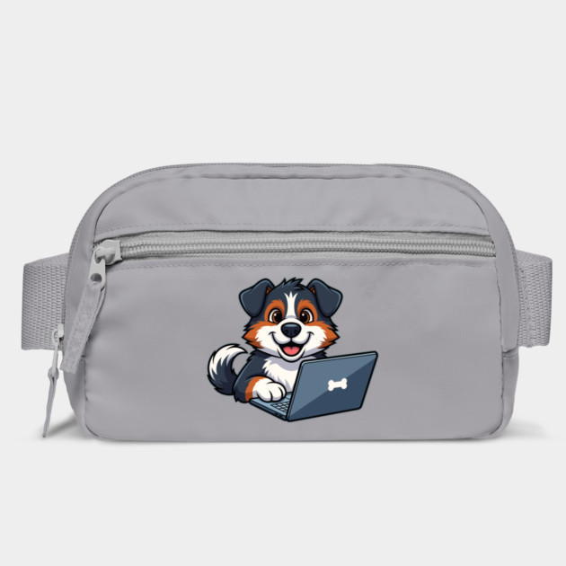 Cute Geek Bernese Puppy by enrynz