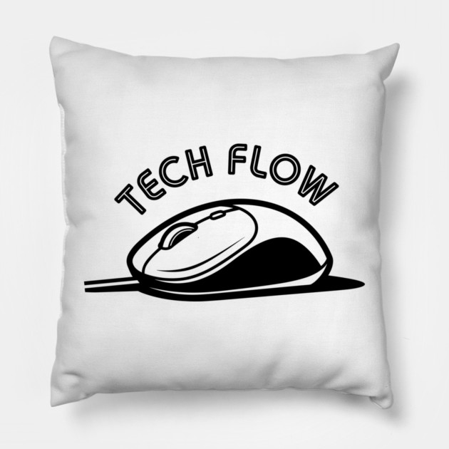 Tech Flow Mouse Pillow by enrynz
