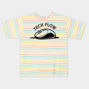 Tech Flow Mouse Kids T-Shirt