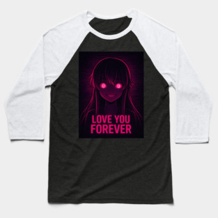 Yandere Glitch Love – Future Diary Baseball T-Shirt