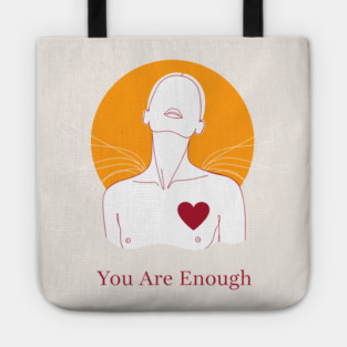 You Are Enough Tote