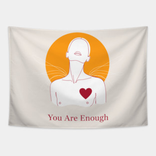 You Are Enough Tapestry