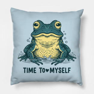 Self Love Frog Pillow
