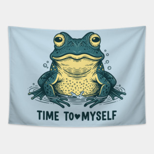 Self Love Frog Tapestry